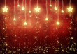 Stars on Red Background Stars on Red Background