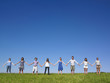 Group Holding hands