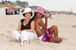 Friends on the beach