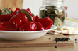 Delicious sweet red pepper pickles Delicious sweet red pepper pickles