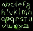 Neon Alphabet set