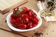 Delicious sweet red pepper pickles Delicious sweet red pepper pickles