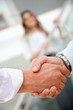 Business handshake