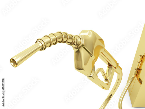 gas pump nozzle vector. Golden Gas Pump Nozzle.