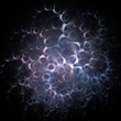Abstract futuristic fractal background