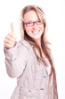 dynamische frau