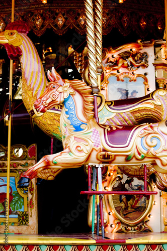 Photo: Carousel horse Carousel horse