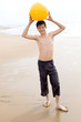 beach ball teenager