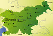 detailed vector map of slovenia detailed vector map of slovenia