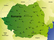 detailed vector map of romania detailed vector map of romania