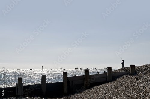 Photo: Angler sea fishing Angler sea fishing