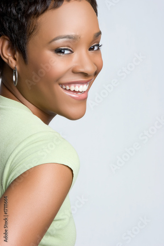 Photo: Happy Black Woman Happy Black Woman