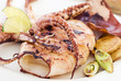 Tintenfisch gegrillt