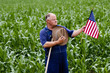Foto: Patriotic Retired Old Man Patriotic Retired Old Man