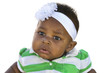 Adorable Baby Girl on white Adorable Baby Girl on white