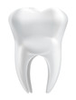 Healthy tooth. Vector, gradient mesh. Healthy tooth. Vector, gradient mesh.