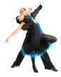 Couple dancers latina style Couple dancers latina style