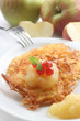 Kartoffelpuffer mit Apfelmus
