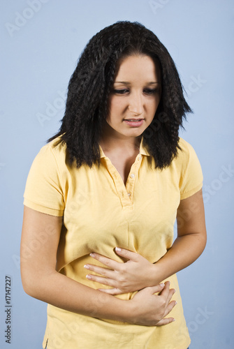 Photo: Stomach pain youth female Stomach pain youth female