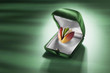 Pistachio in a jewel case