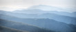 Hazy mountains