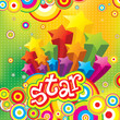 Vector Funky Stars Vector Funky Stars