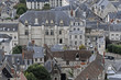 Vue aérienne de la ville de Bourges