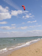 Kitesurf sur l'océan Kitesurf sur l'océan