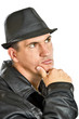 Photo: thinking man portrait thinking man portrait