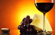 Still-life with red wine