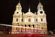 St. Paul's Cathedral London at night