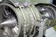 The engine of airplane The engine of airplane