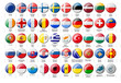 Europe-Buttons-Set-3D-round-mouseover-reflection