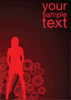 abstract design of modern woman abstract design of modern woman