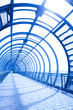 interior of the blue bridge