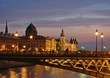 Paris - La conciergerie au crépuscule