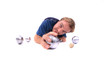 man is playing petanque