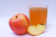 Jus de pommes et pomme royal gala