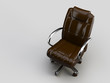 Brown Leather Office Chair