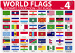 World Flags | Ultimate Collection | 287 flags | Volume 4