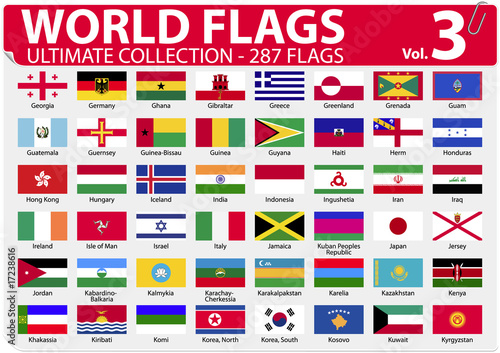 Vektor: World Flags | Ultimate Collection | 287 flags | Volume 3 World Flags | Ultimate Collection | 287 flags | Volume 3