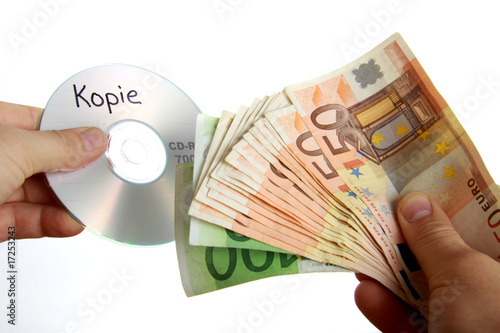 Foto: Geld für CD-Kopie Geld für CD-Kopie