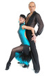 Couple dancers latina style Couple dancers latina style