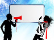 winter announcement billboard winter announcement billboard