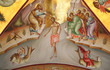 Fresco of Epiphany (Baptism) at Mount Tabor Fresco of Epiphany (Baptism) at Mount Tabor