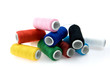 Coils of colour threads Coils of colour threads