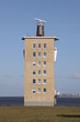 Radarturm in Cuxhaven an der Nordsee