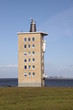Radarturm in Cuxhaven an der Nordsee