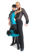 Couple dancers latina style Couple dancers latina style
