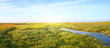 Idylische Wiese im Norden